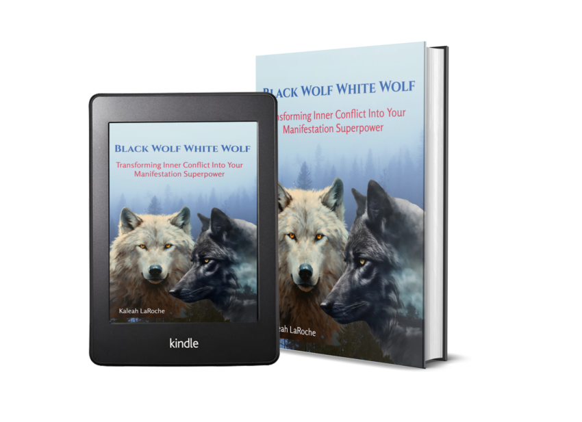 Black Wolf White Wolf by Kaleah LaRoche